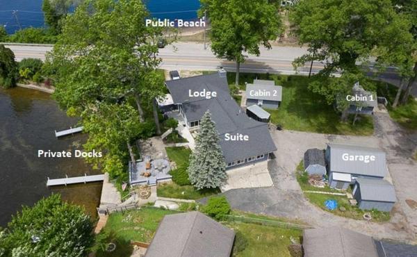 Lakeside Getaway With Dock, Firepit, Grill Newaygo المظهر الخارجي الصورة